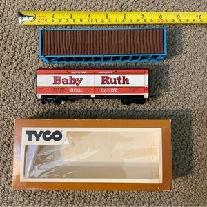 Vintage Misc Train Cars & Box Baby Ruth 5342 Lumber Car Random Box